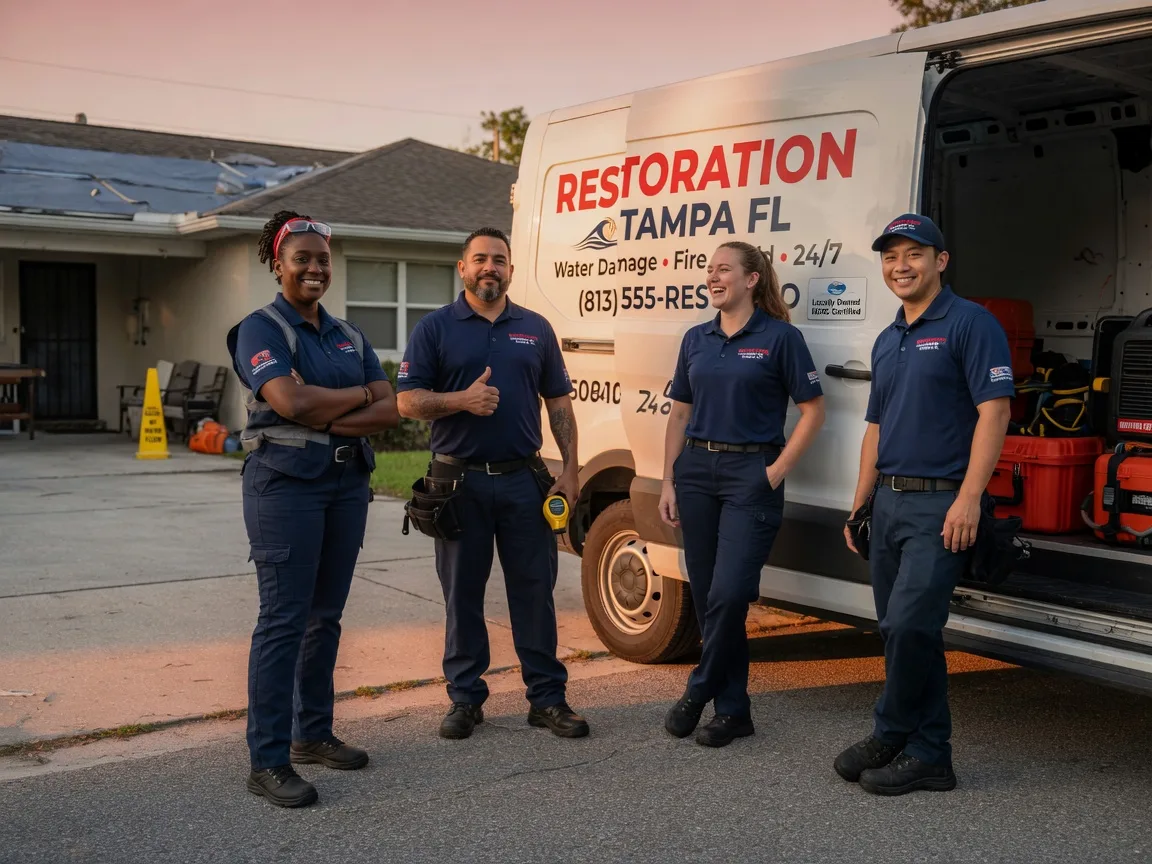 Water Damage Restoration company in Mcloud, OK